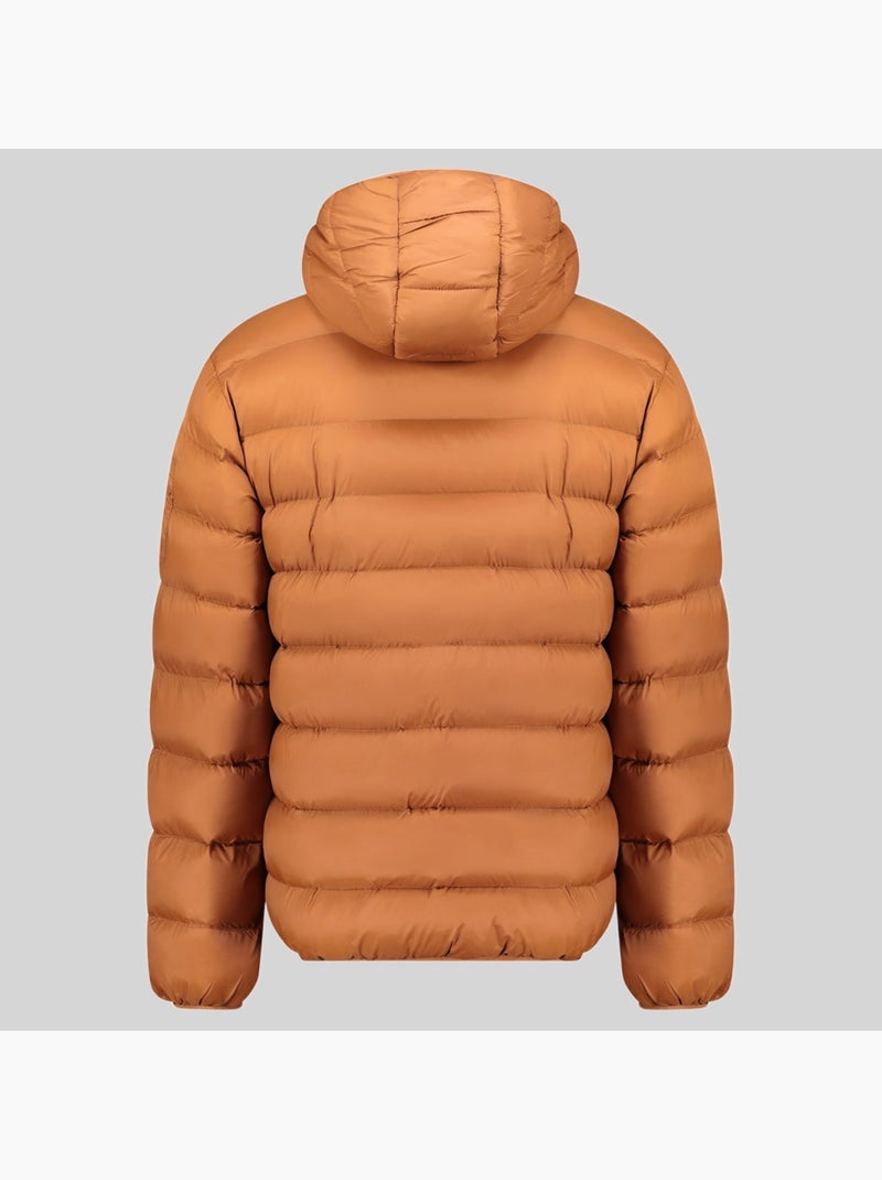 Casaco acolchoado com capuz avalanche hood – geographical norway Camelo - Kiabi