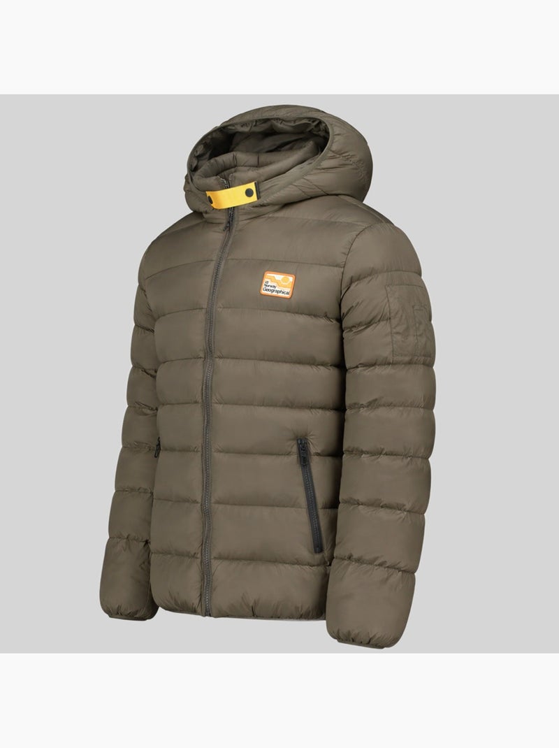 Casaco acolchoado com capuz avalanche hood – geographical norway Cáqui - Kiabi