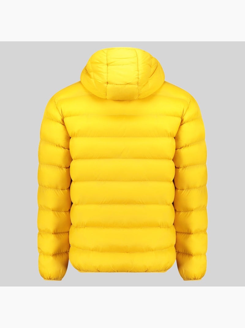 Casaco acolchoado com capuz avalanche hood – geographical norway Mostarda - Kiabi