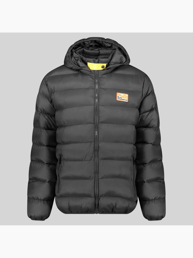 Casaco acolchoado com capuz avalanche hood – geographical norway Preto - Kiabi