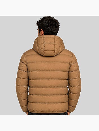 Casaco acolchoado com capuz avalanche hood – geographical norway