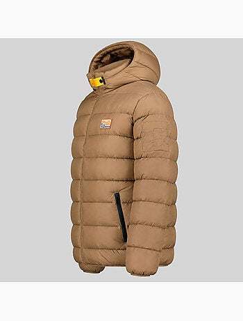 Casaco acolchoado com capuz avalanche hood – geographical norway