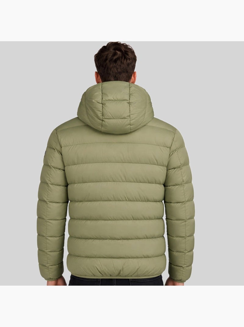 Casaco acolchoado com capuz avalanche hood – geographical norway Verde oliva - Kiabi