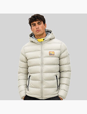 Casaco acolchoado com capuz avalanche hood – geographical norway