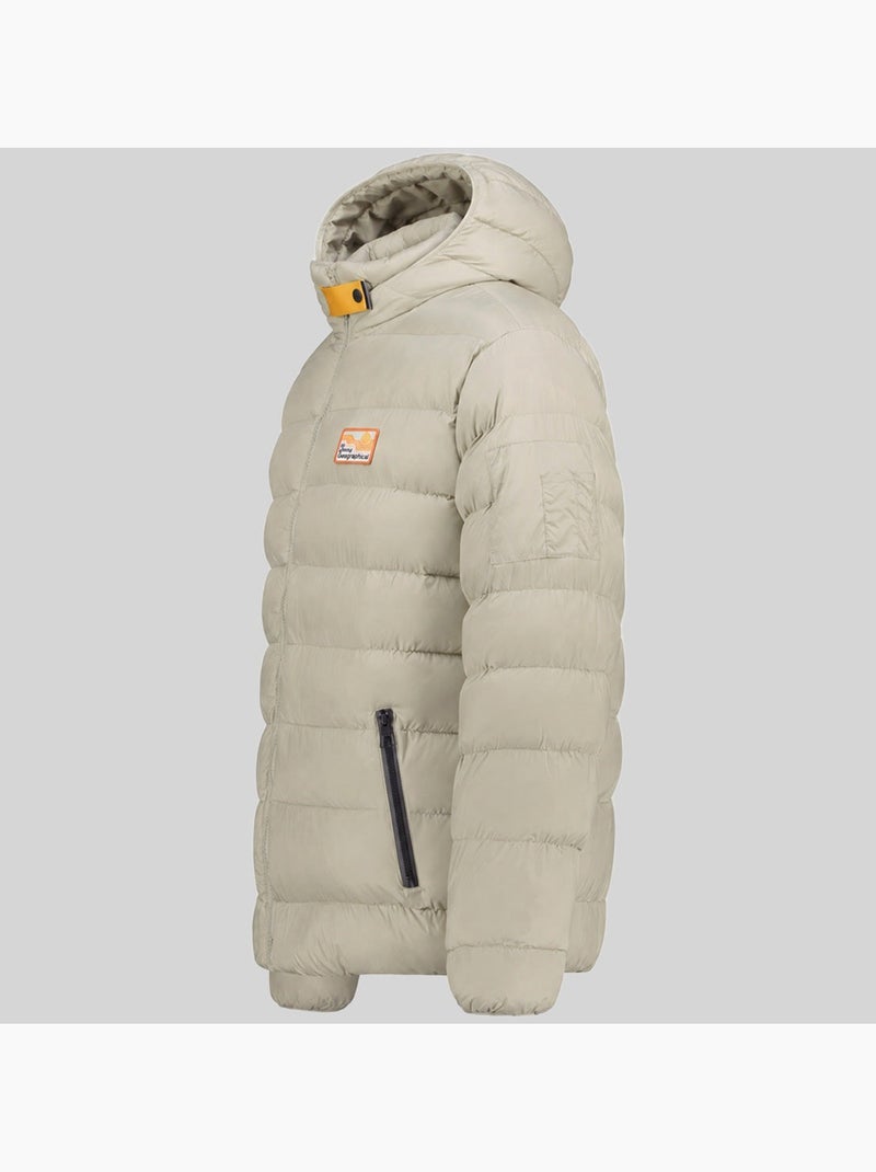 Casaco acolchoado com capuz avalanche hood – geographical norway Verde sálvia - Kiabi