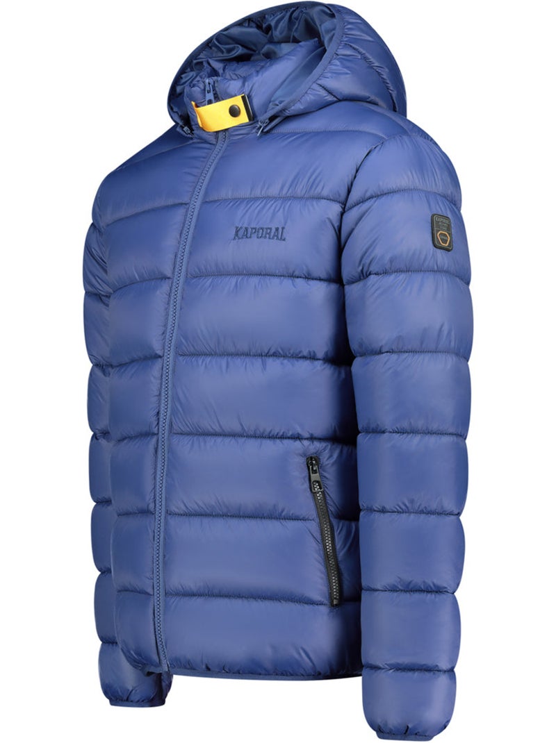 Casaco acolchoado com capuz avalancheoral hood – kaporal Azul-jeans - Kiabi