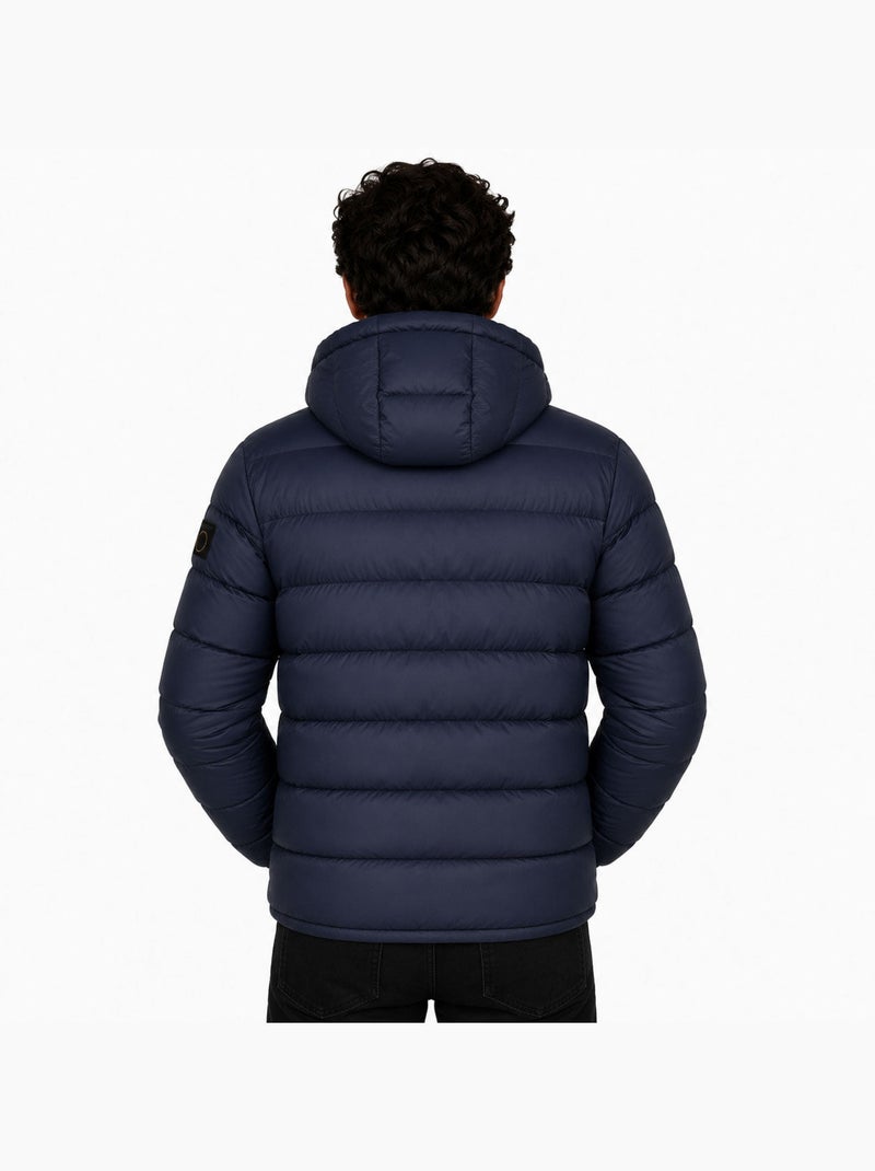 Casaco acolchoado com capuz avalancheoral hood – kaporal Azul-marinho - Kiabi
