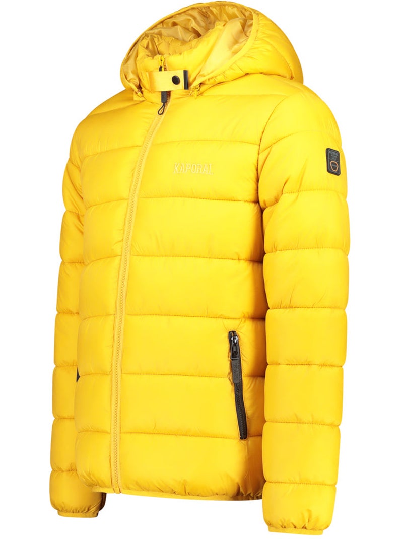 Casaco acolchoado com capuz avalancheoral hood – kaporal Mostarda - Kiabi