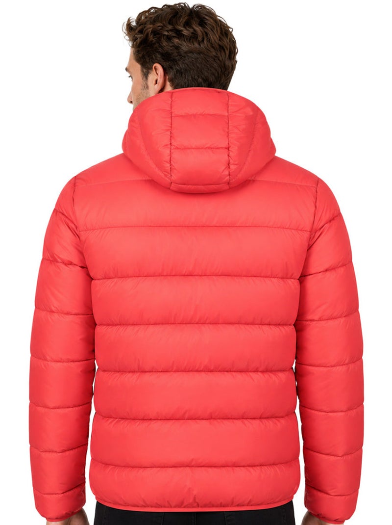Casaco acolchoado com capuz avalancheoral hood – kaporal Vermelho - Kiabi