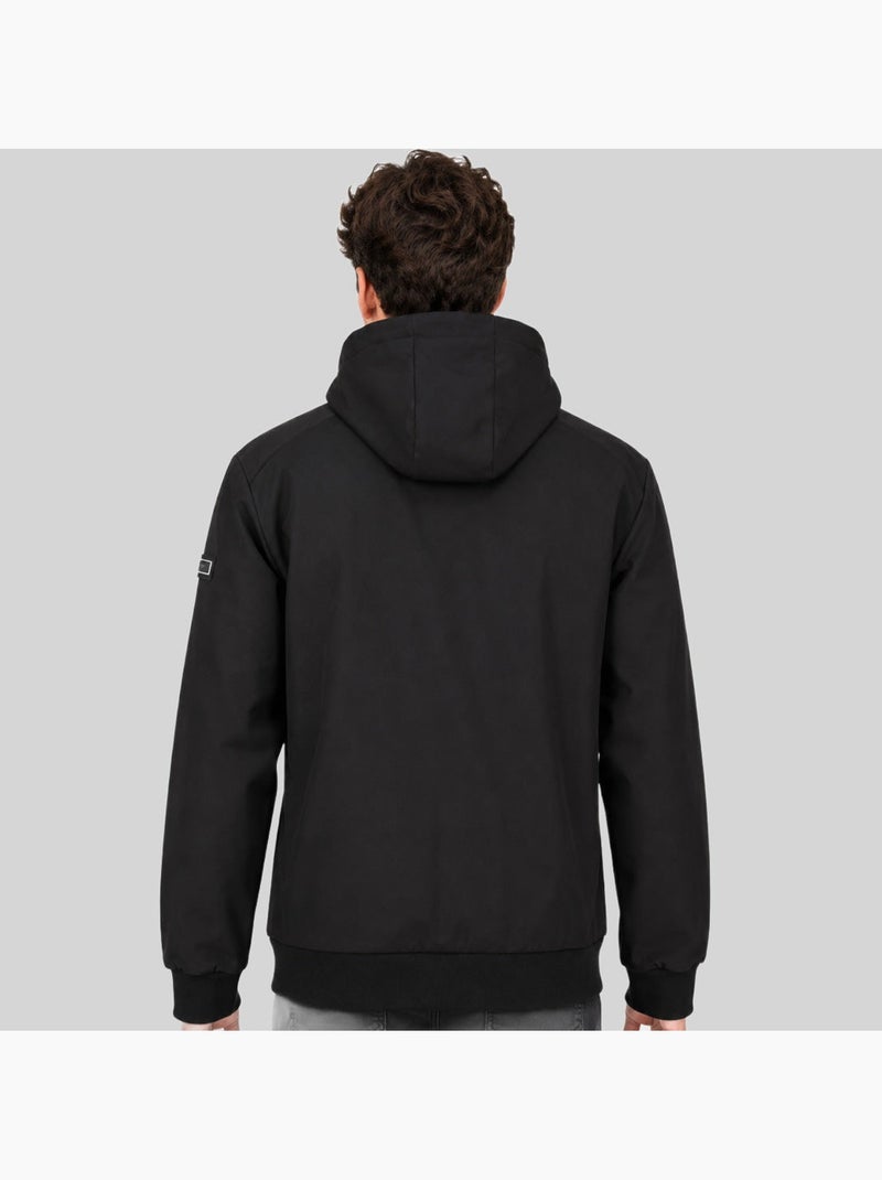 Casaco acolchoado com capuz badide – geographical norway Preto - Kiabi