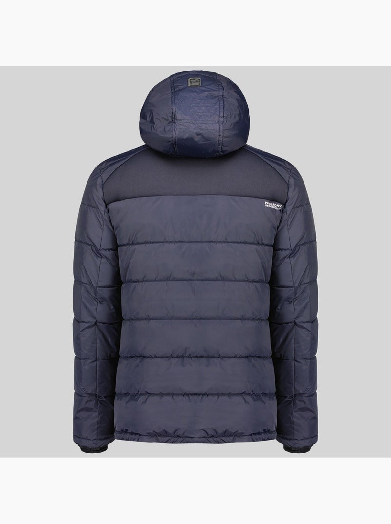 Casaco acolchoado com capuz beachwood – geographical norway Azul-marinho - Kiabi