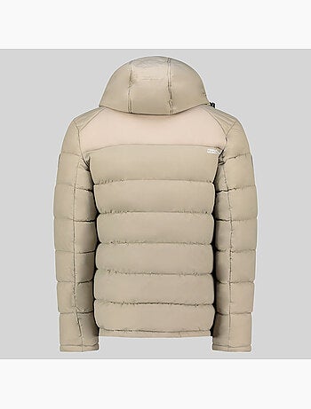 Casaco acolchoado com capuz beachwood – geographical norway