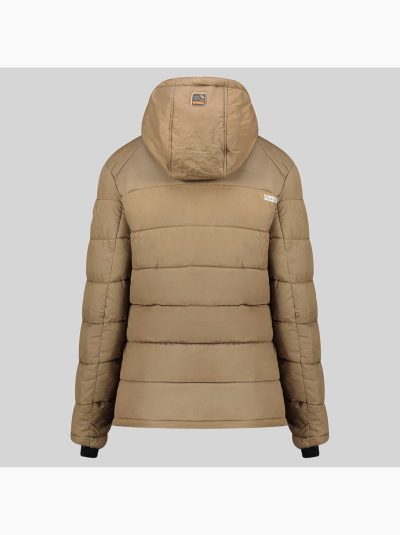 Casaco acolchoado com capuz beachwood – geographical norway Toupe - Kiabi
