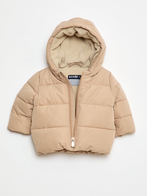 Casaco acolchoado com capuz - Kiabi