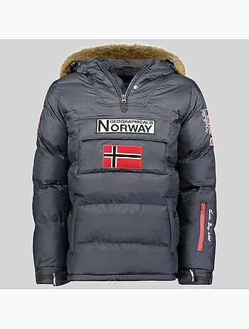 Casaco acolchoado com capuz bilboquet – geographical norway