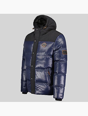 Casaco acolchoado com capuz binael – geographical norway