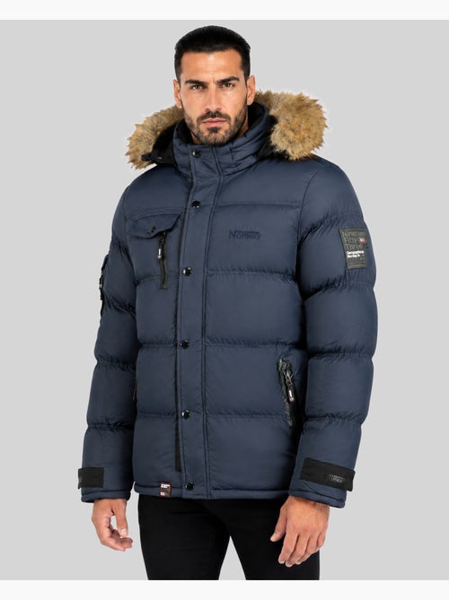 Casaco acolchoado com capuz bonap – geographical norway - Kiabi