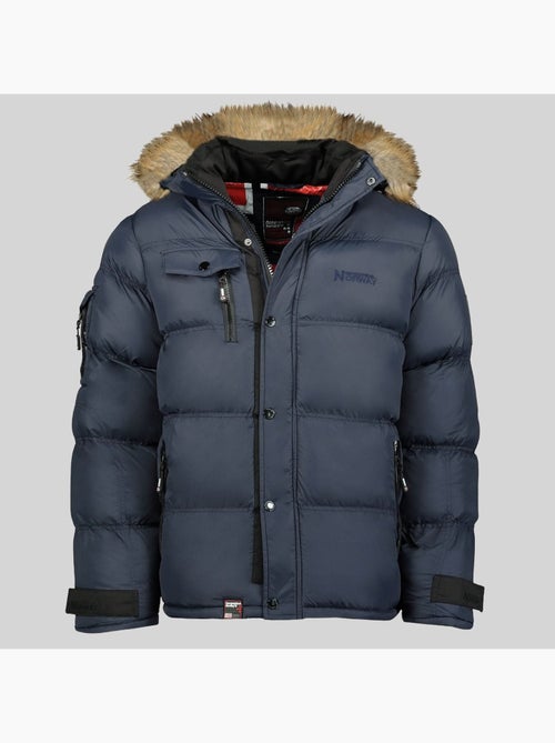 Casaco acolchoado com capuz bonap – geographical norway - Kiabi