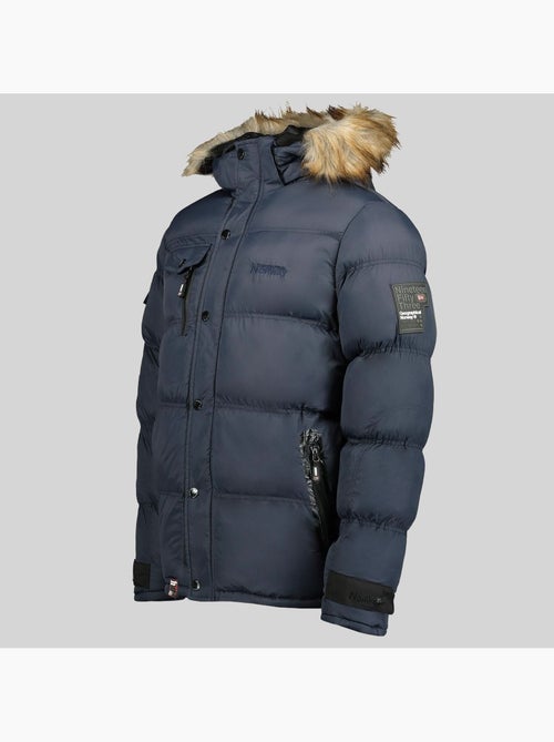 Casaco acolchoado com capuz bonap – geographical norway - Kiabi