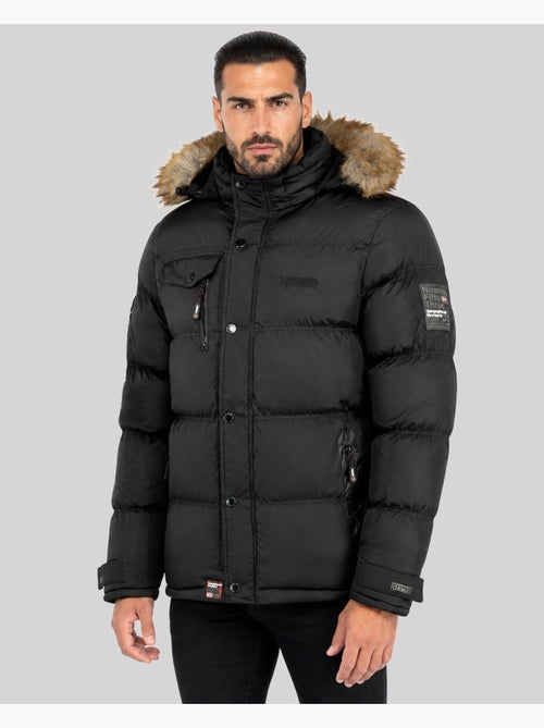 Casaco acolchoado com capuz bonap – geographical norway - Kiabi