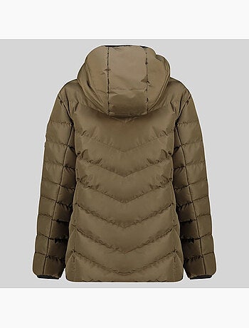 Casaco acolchoado com capuz brace – geographical norway