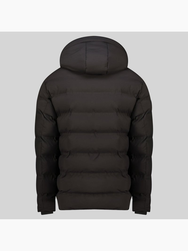 Casaco acolchoado com capuz brandy – geographical norway Preto - Kiabi