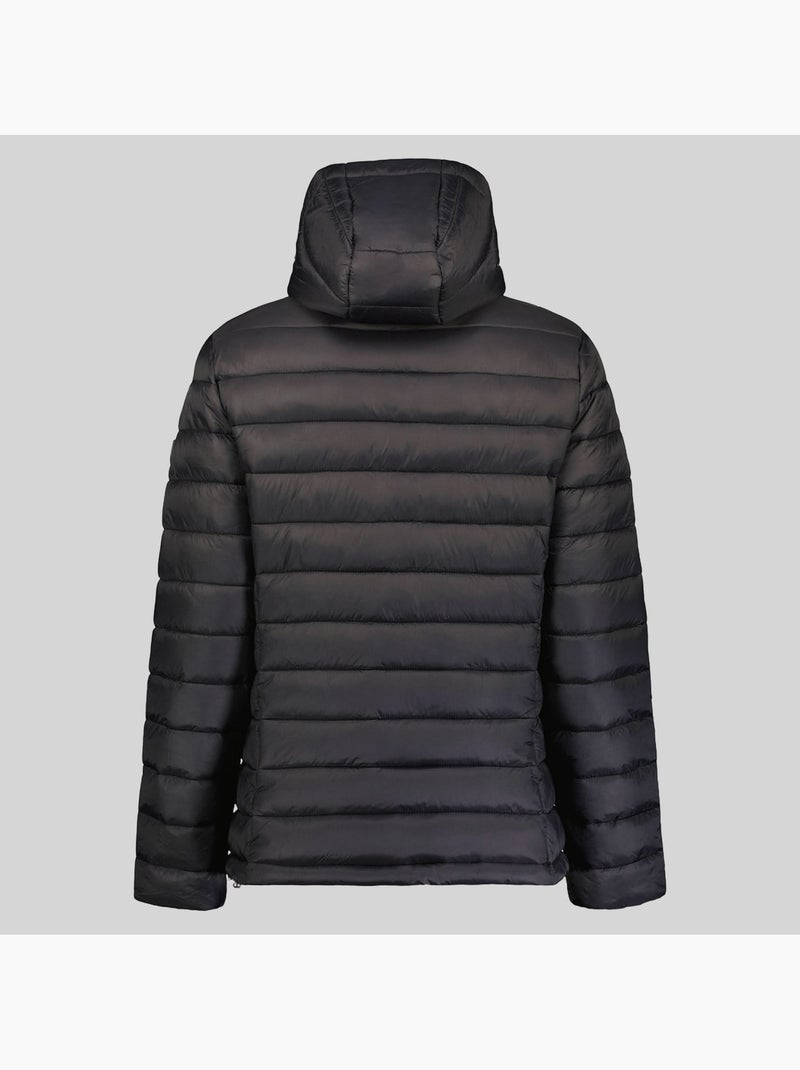 Casaco acolchoado com capuz bubulle – geographical norway Preto - Kiabi