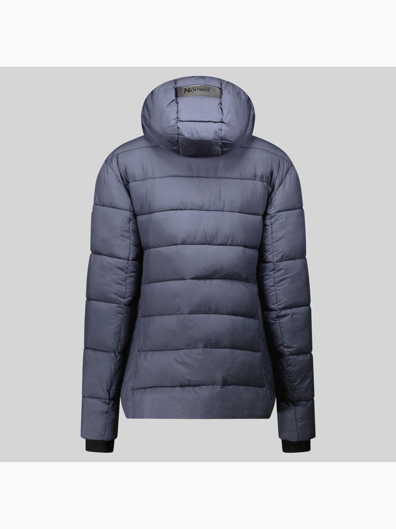 Casaco acolchoado com capuz camelia – geographical norway Azul-marinho - Kiabi