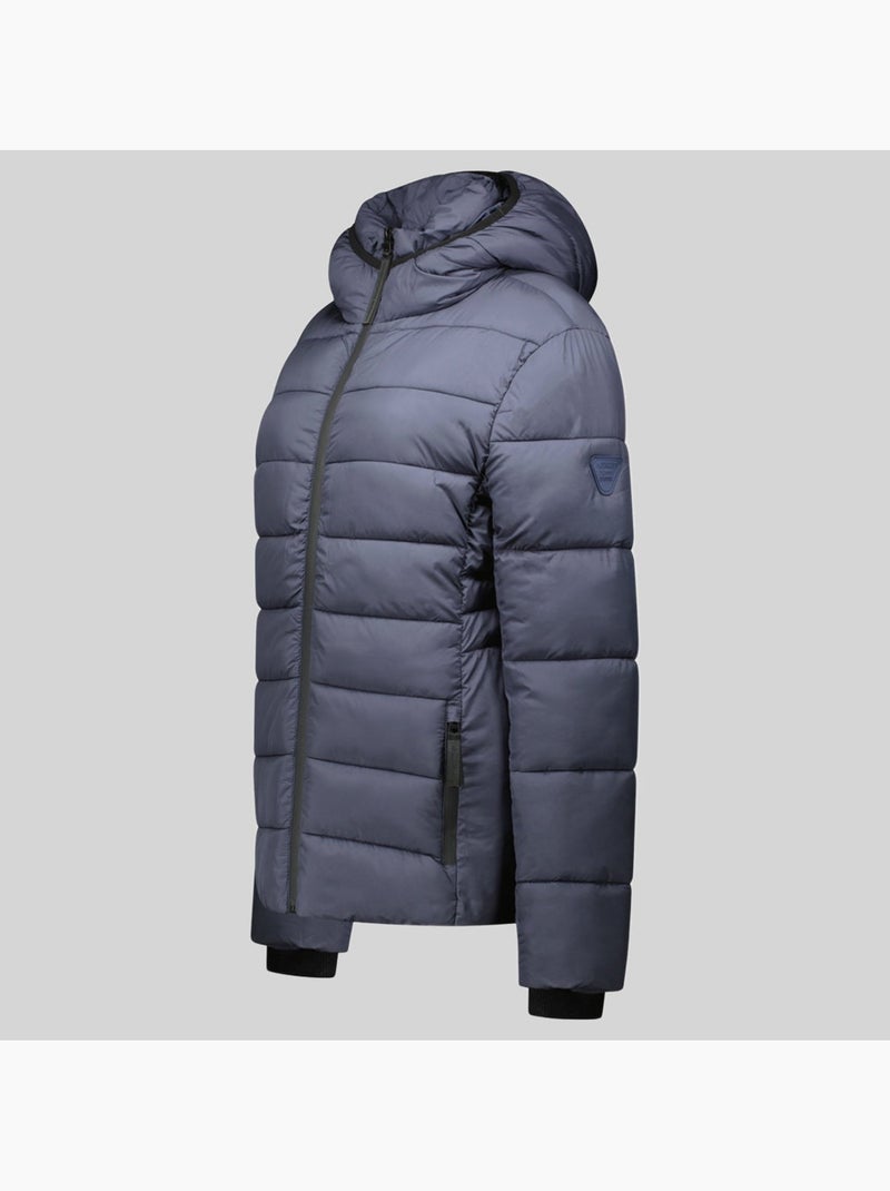 Casaco acolchoado com capuz camelia – geographical norway Azul-marinho - Kiabi