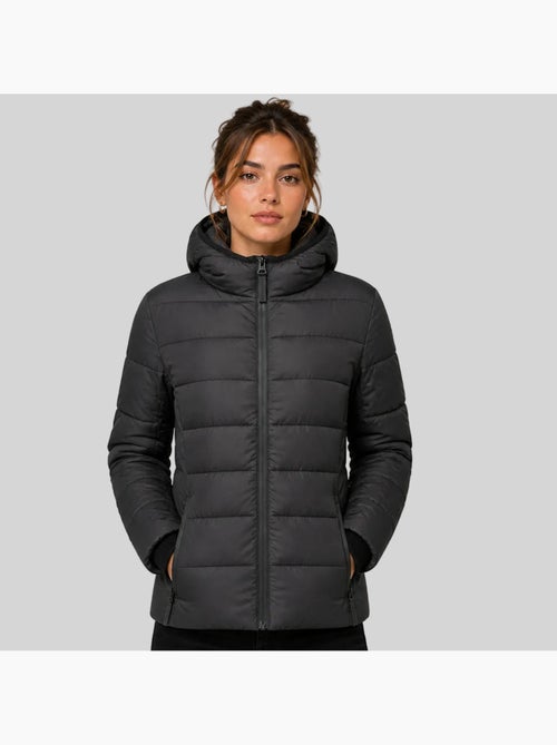 Casaco acolchoado com capuz camelia – geographical norway - Kiabi Casaco acolchoado com capuz camelia – geographical norway - Kiabi