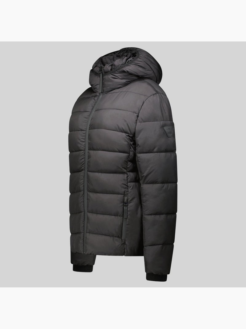 Casaco acolchoado com capuz camelia – geographical norway Preto - Kiabi