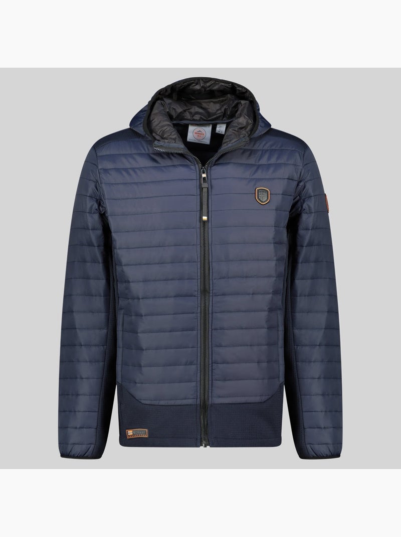 Casaco acolchoado com capuz carembar – geographical norway Azul-marinho - Kiabi