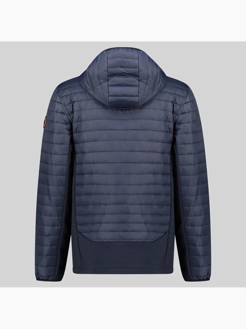 Casaco acolchoado com capuz carembar – geographical norway Azul-marinho - Kiabi