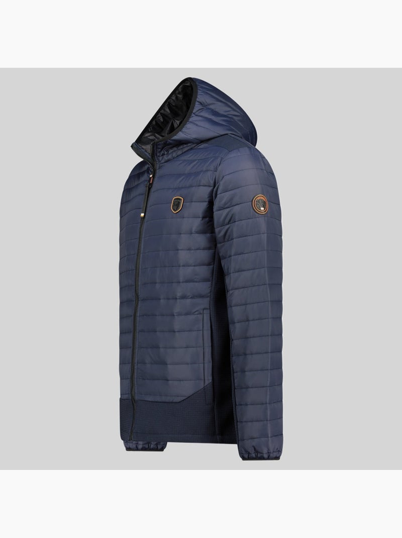 Casaco acolchoado com capuz carembar – geographical norway Azul-marinho - Kiabi