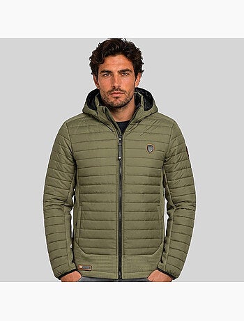 Casaco acolchoado com capuz carembar – geographical norway