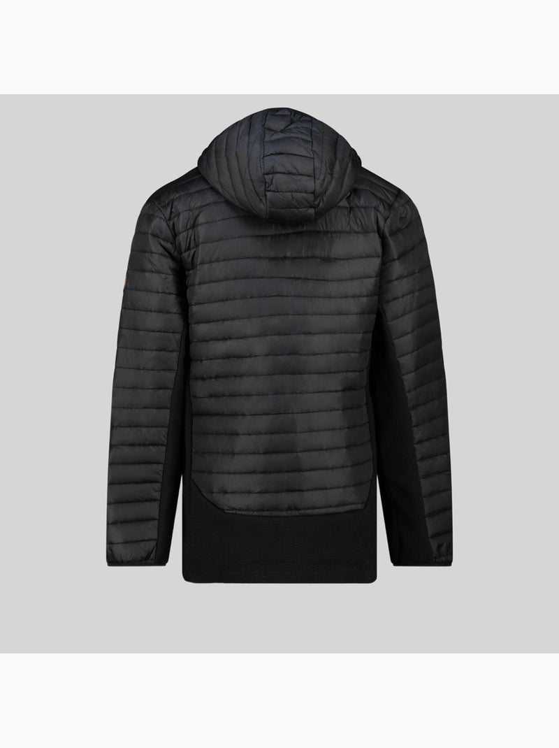 Casaco acolchoado com capuz carembar – geographical norway Preto - Kiabi