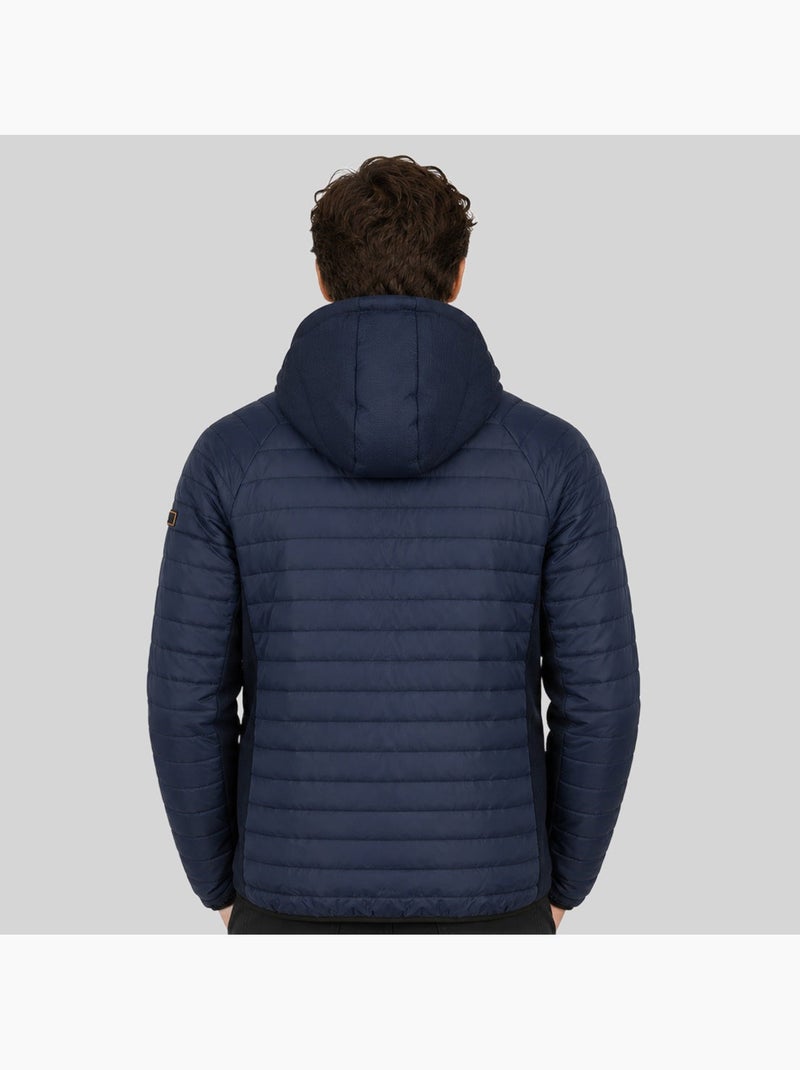 Casaco acolchoado com capuz carno – geographical norway Azul-marinho - Kiabi