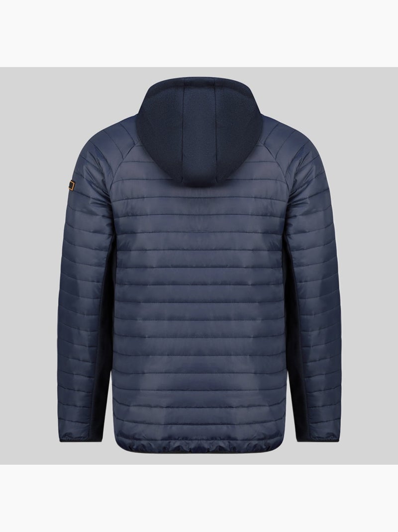 Casaco acolchoado com capuz carno – geographical norway Azul-marinho - Kiabi