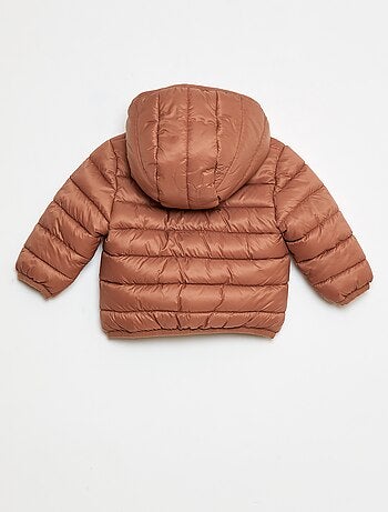 Casaco acolchoado com capuz
