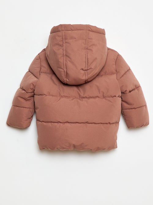 Casaco acolchoado com capuz - Kiabi