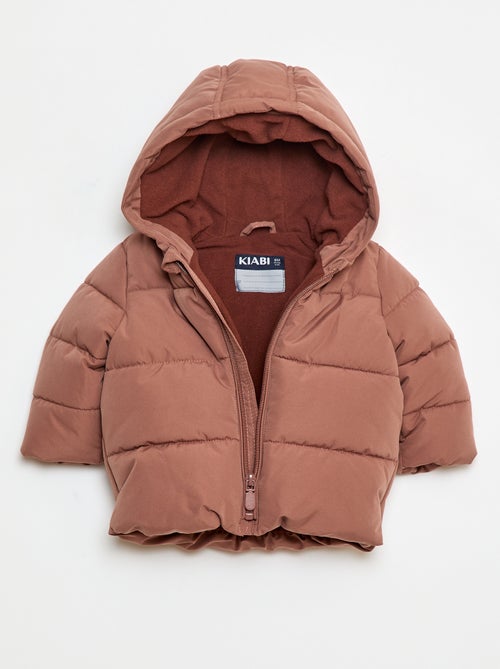 Casaco acolchoado com capuz - Kiabi