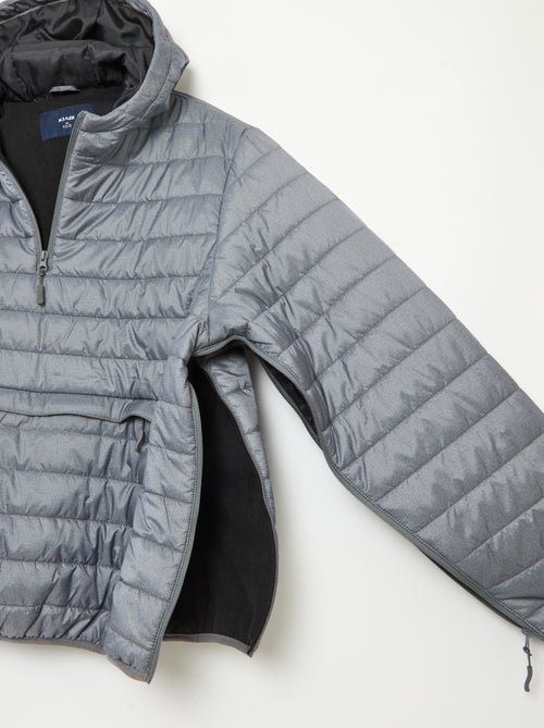 Casaco acolchoado com capuz - Kiabi