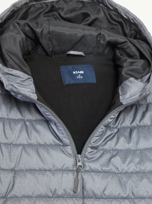 Casaco acolchoado com capuz - Kiabi