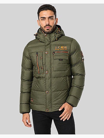 Casaco acolchoado com capuz citernier – geographical norway