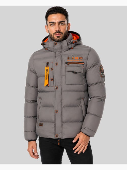Casaco acolchoado com capuz citernier – geographical norway - Kiabi Casaco acolchoado com capuz citernier – geographical norway - Kiabi