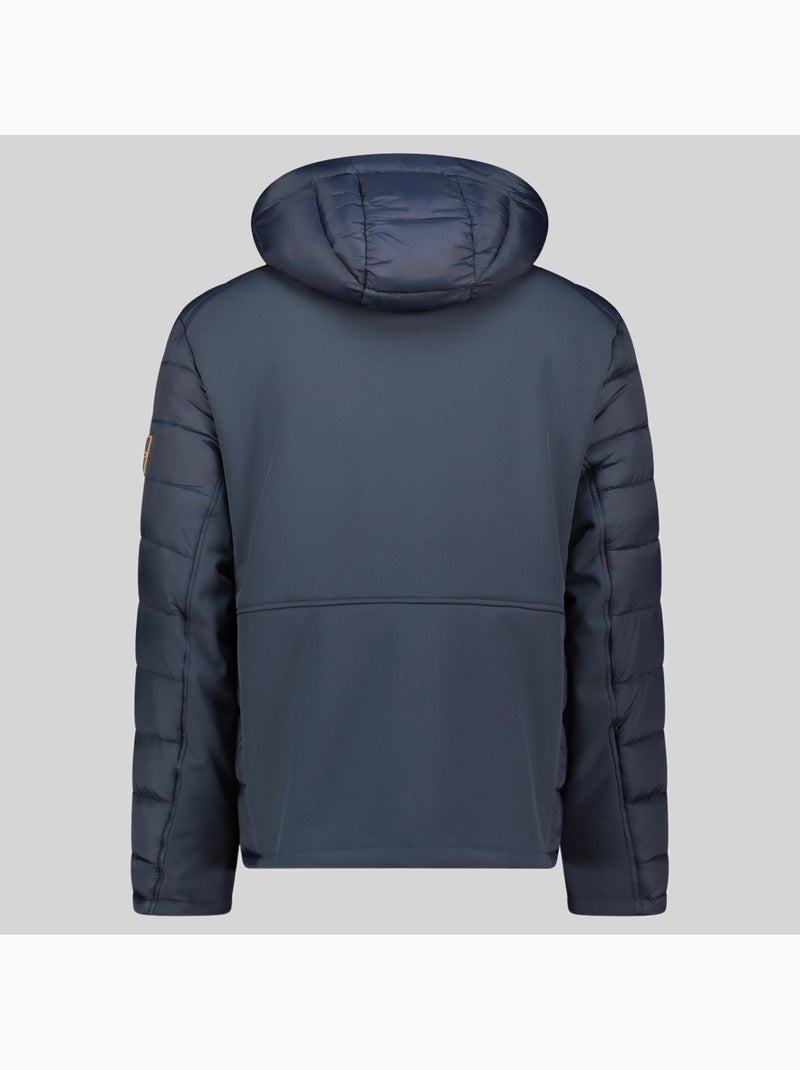 Casaco acolchoado com capuz cortez – geographical norway Azul-marinho - Kiabi