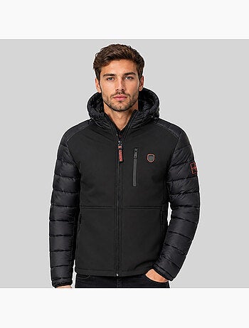 Casaco acolchoado com capuz cortez – geographical norway