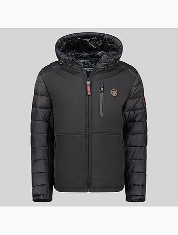 Casaco acolchoado com capuz cortez – geographical norway