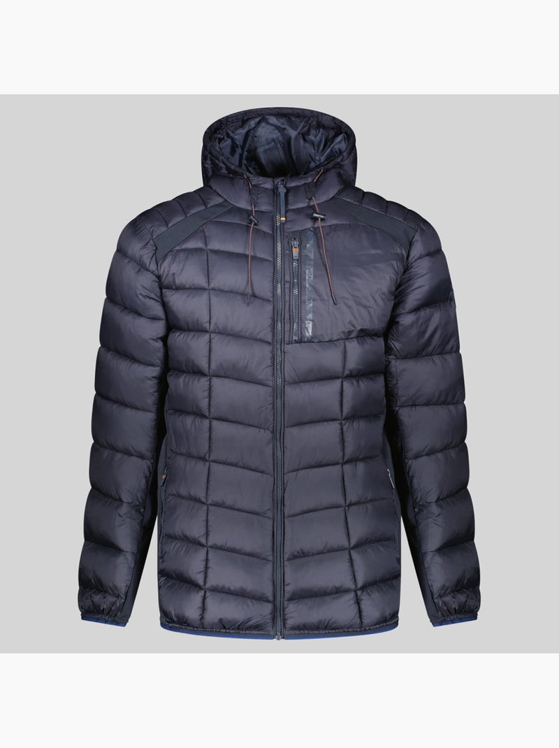 Casaco acolchoado com capuz derylo – geographical norway Azul-marinho - Kiabi