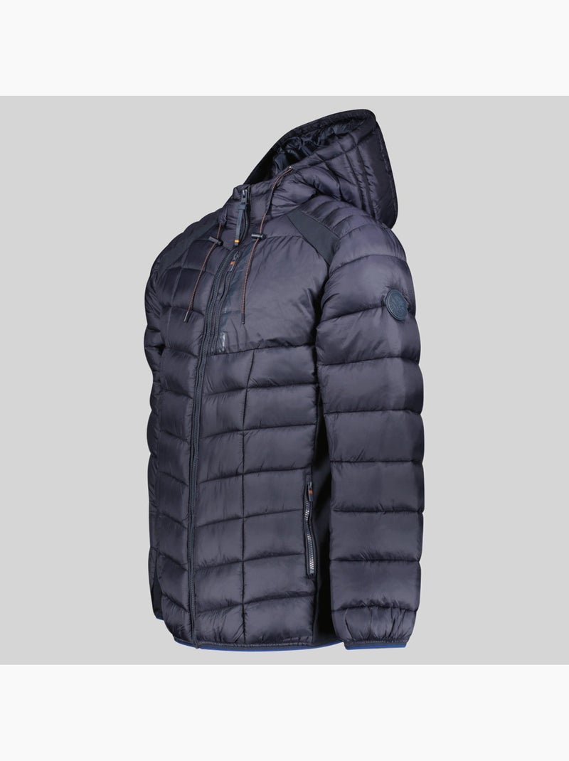 Casaco acolchoado com capuz derylo – geographical norway Azul-marinho - Kiabi